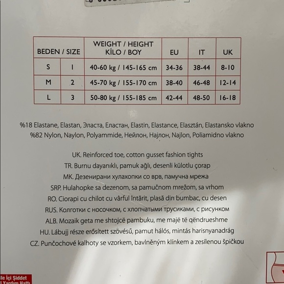 Fashion tights with lace design - Picture 3 of 5